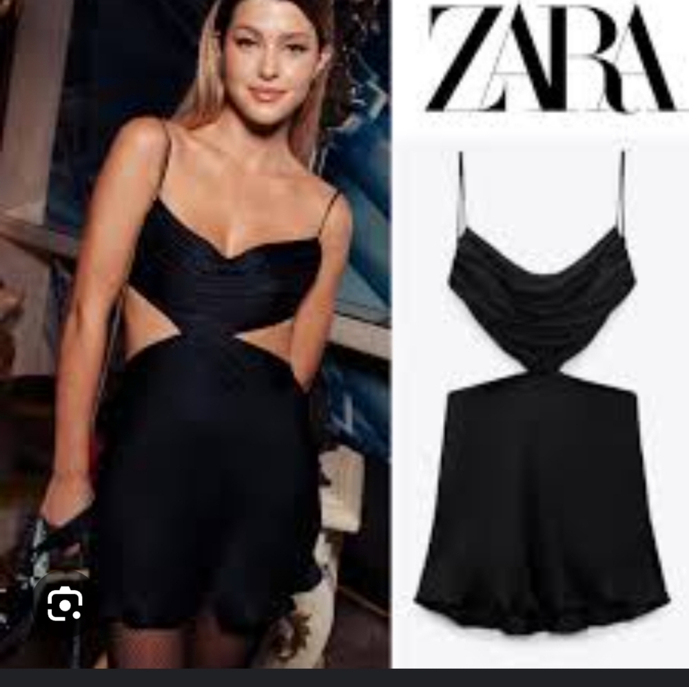 Zara Black Mini Dress
